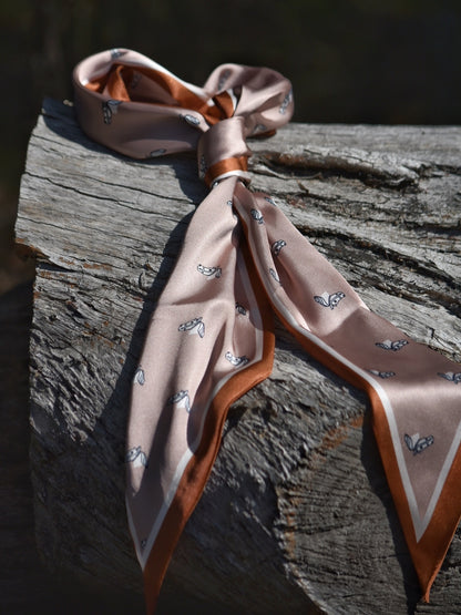 Satin Equestrian Neck Scarves