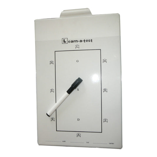 Eureka Learn-a-test Dressage wipeable board