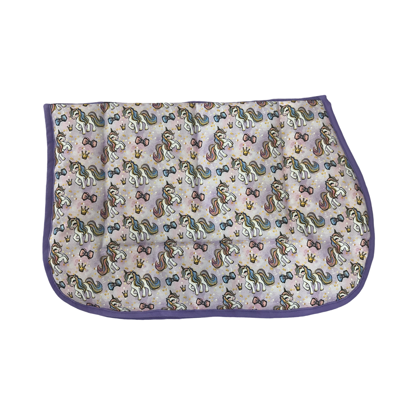 Small Pony Unicorn Royalty Kids Saddle Pad