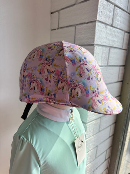 Enchanted Unicorns Kids Helmet Cover