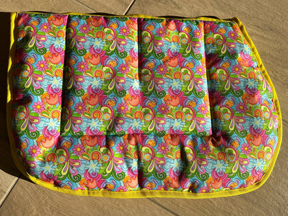 Flower Garden Kids Saddle Pad