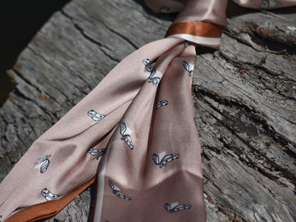 Satin Equestrian Neck Scarves