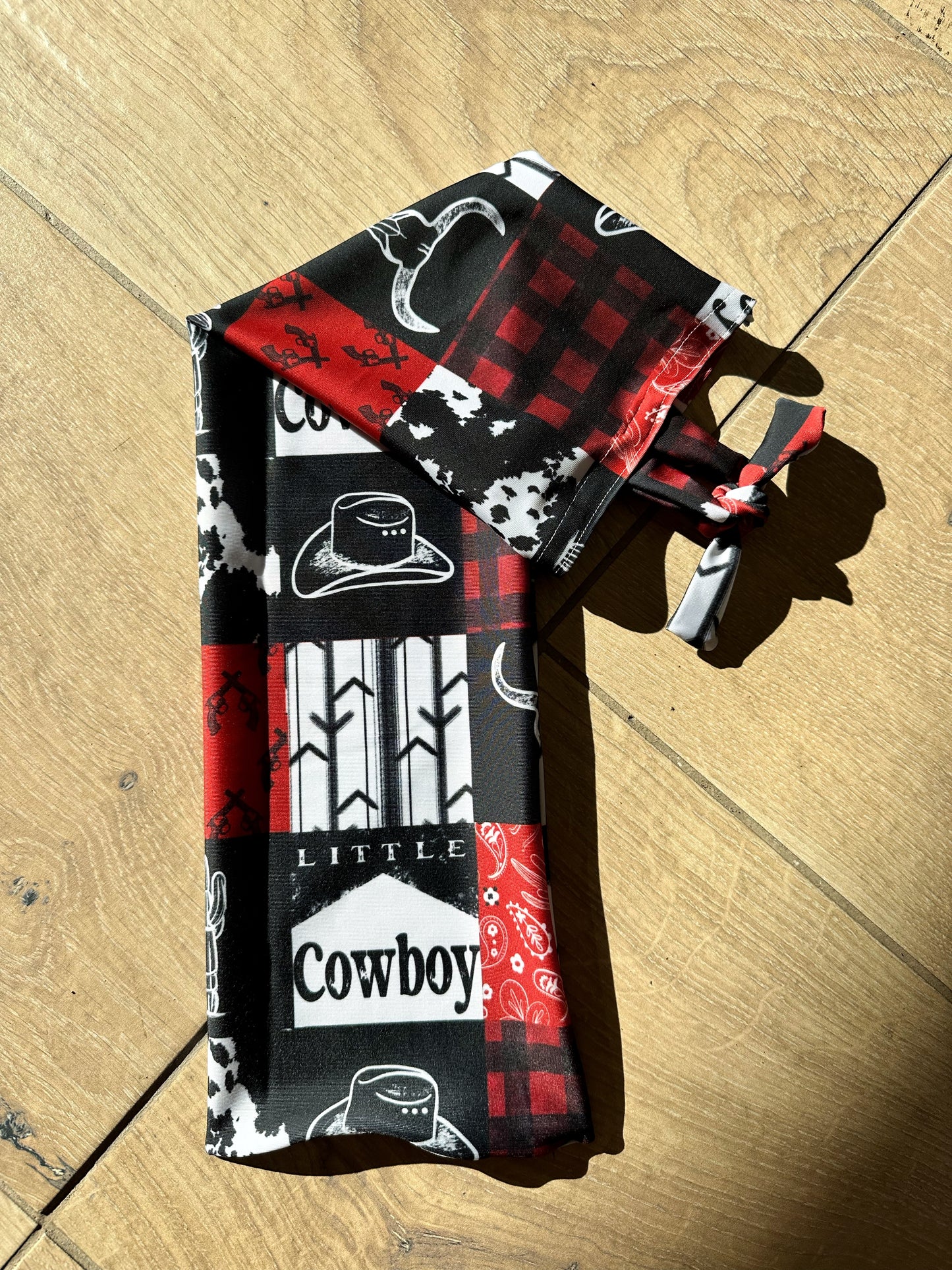 Little Cowboy Tie-in Tail Bag