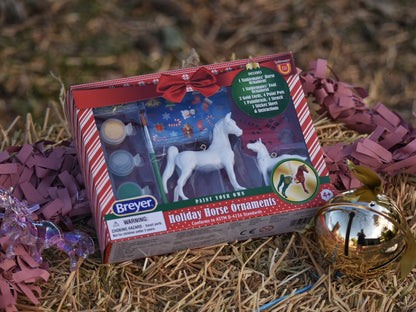 Breyer Paint Your Own Stablemates Christmas Tree Ornaments