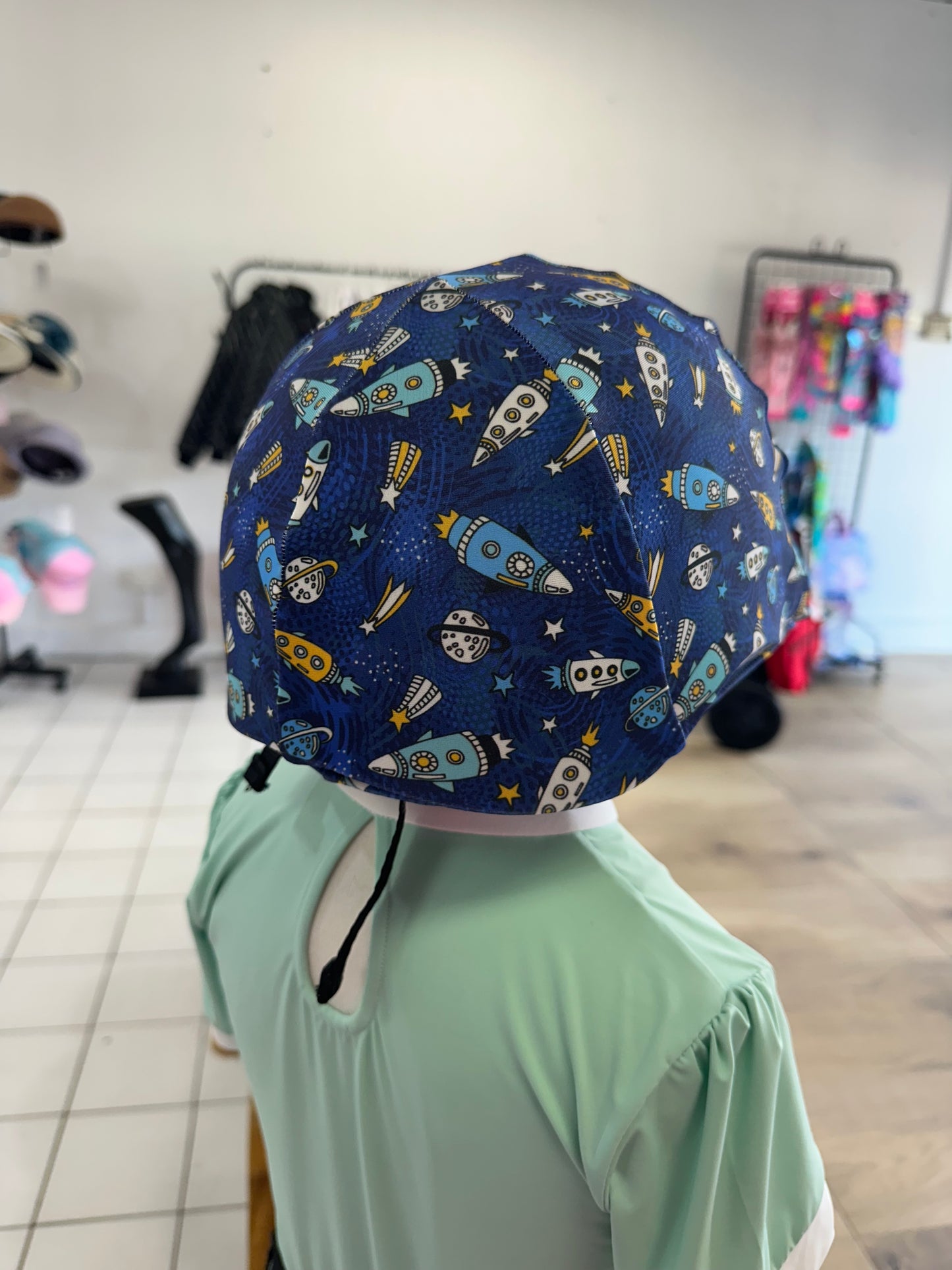 Blast off! Kids Helmet Cover