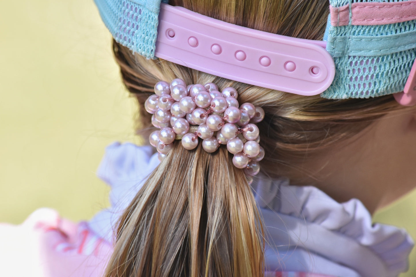 Pearl Bead Scrunchies