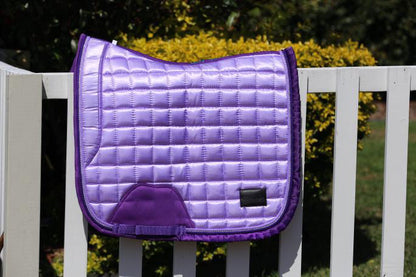 Lady Godiva Equestrian Frilled Pony Dressage Pad Lavender Collection **PRE-ORDER**