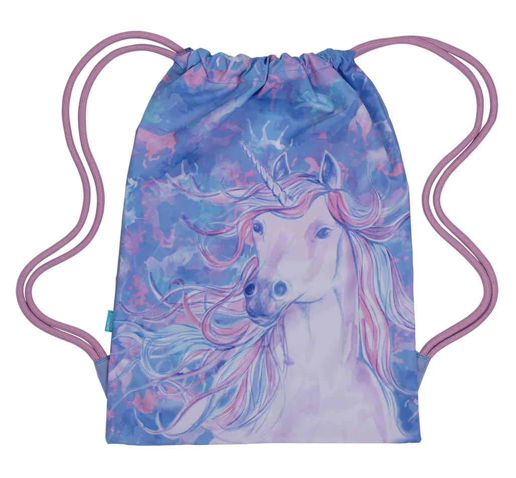 Unicorn Magic Big Drawstring Bags