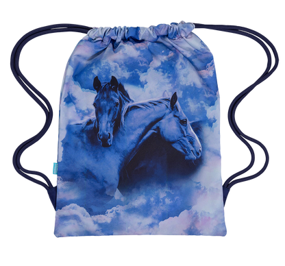 Sky Dancer Big Drawstring Bags