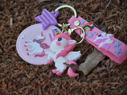 Penelope Claire Ponywear Unicorn Key Chain