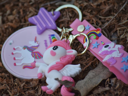 Penelope Claire Ponywear Unicorn Key Chain