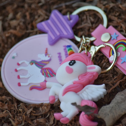 Penelope Claire Ponywear Unicorn Key Chain