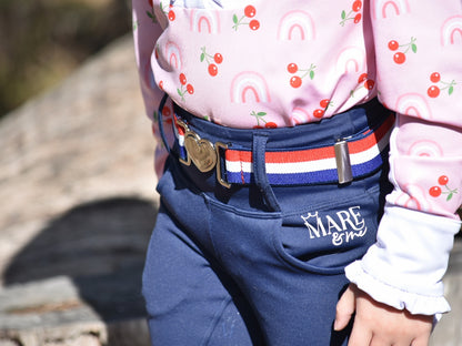 Childs Adjustable Stretchy Horse Riding Belt