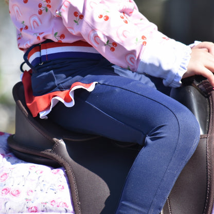 Childs Adjustable Stretchy Horse Riding Belt