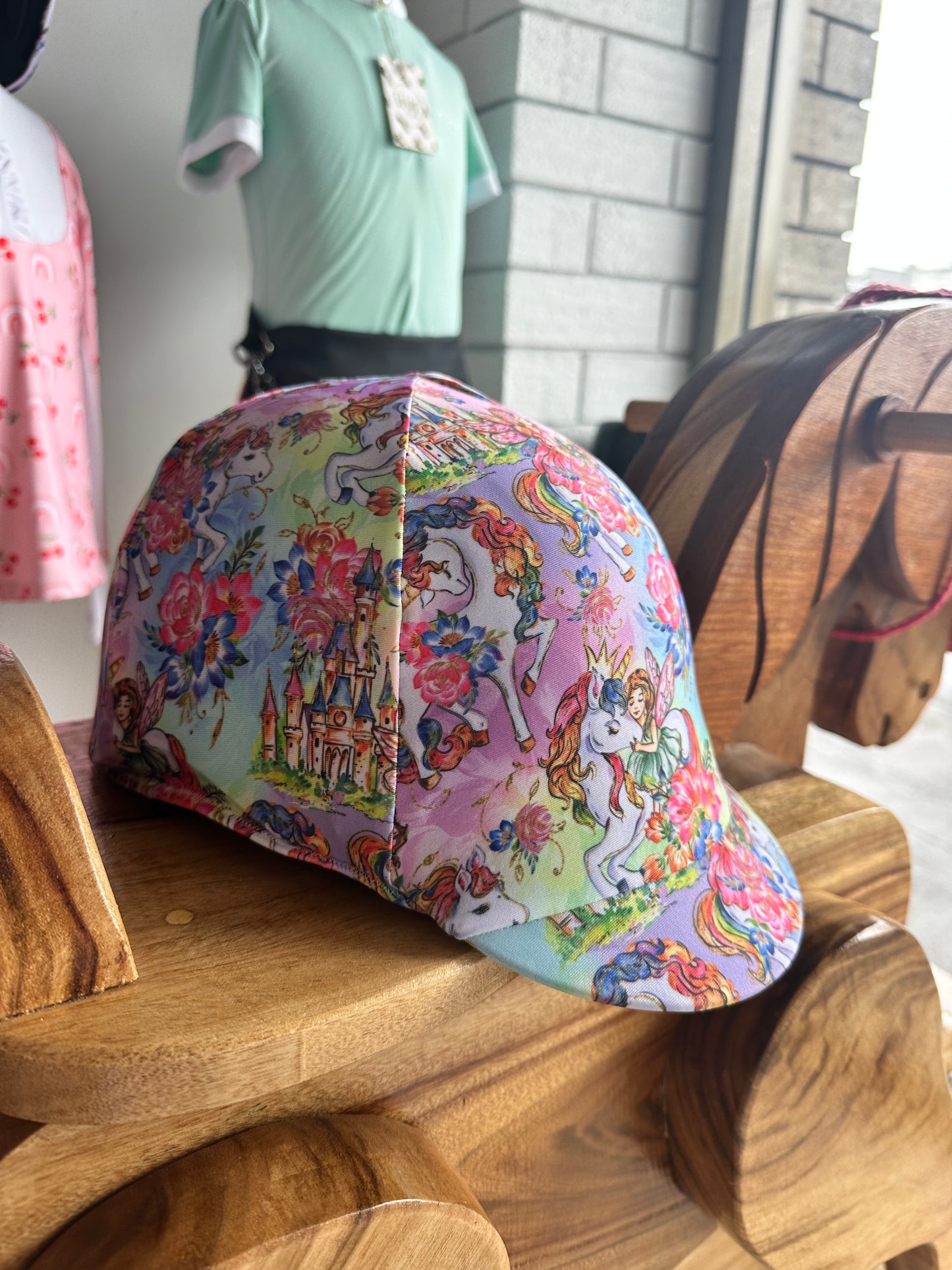 Fairy Garden Kids Helmet Cover