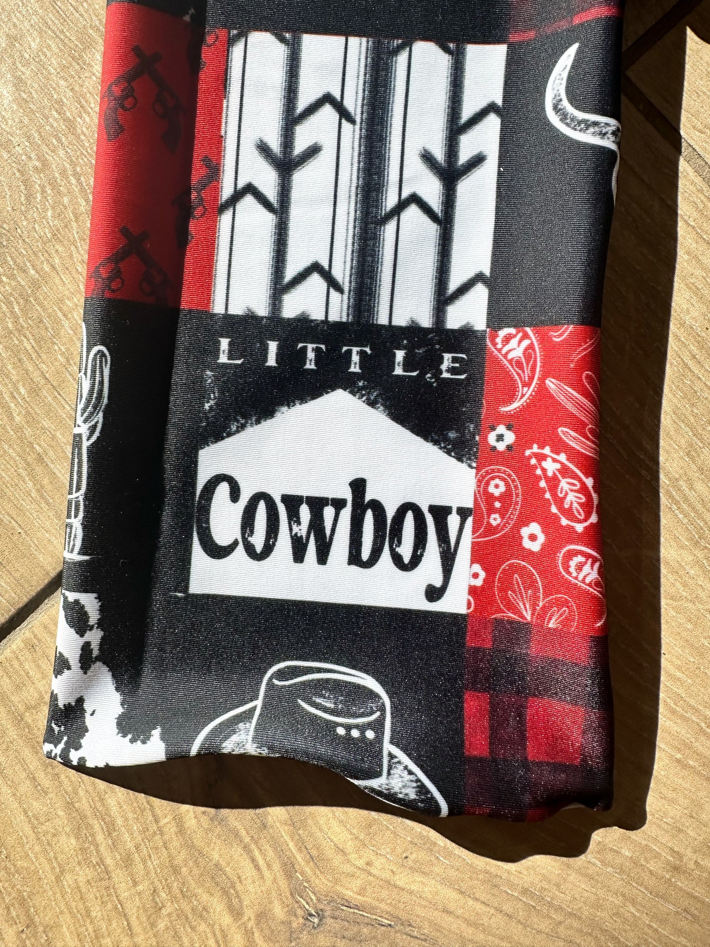 Little Cowboy Tie-in Tail Bag