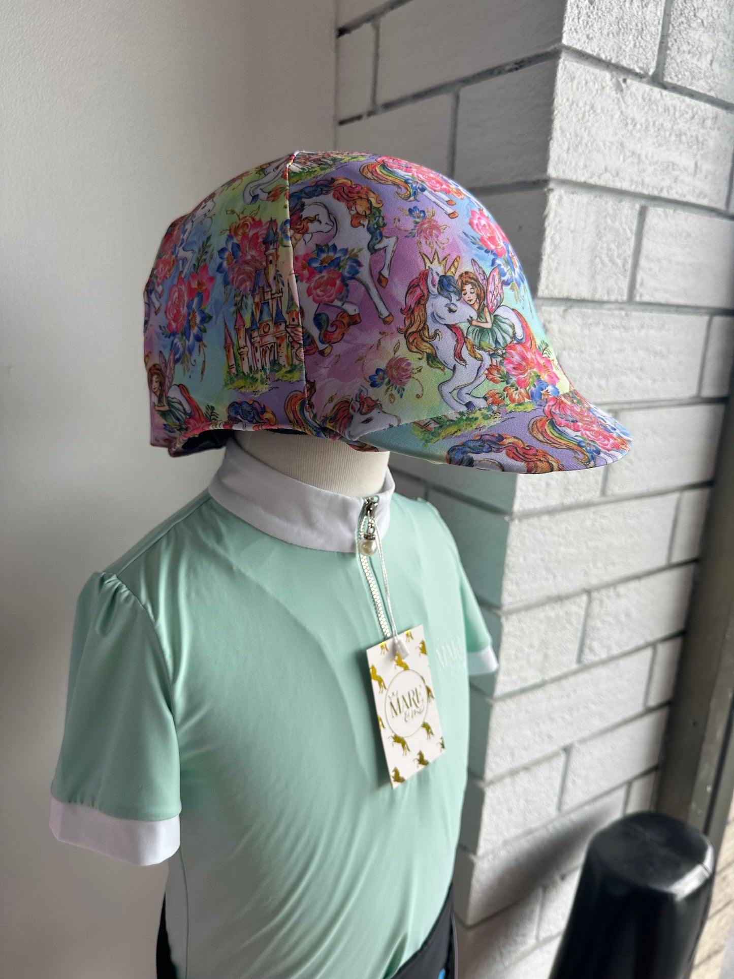 Fairy Garden Kids Helmet Cover