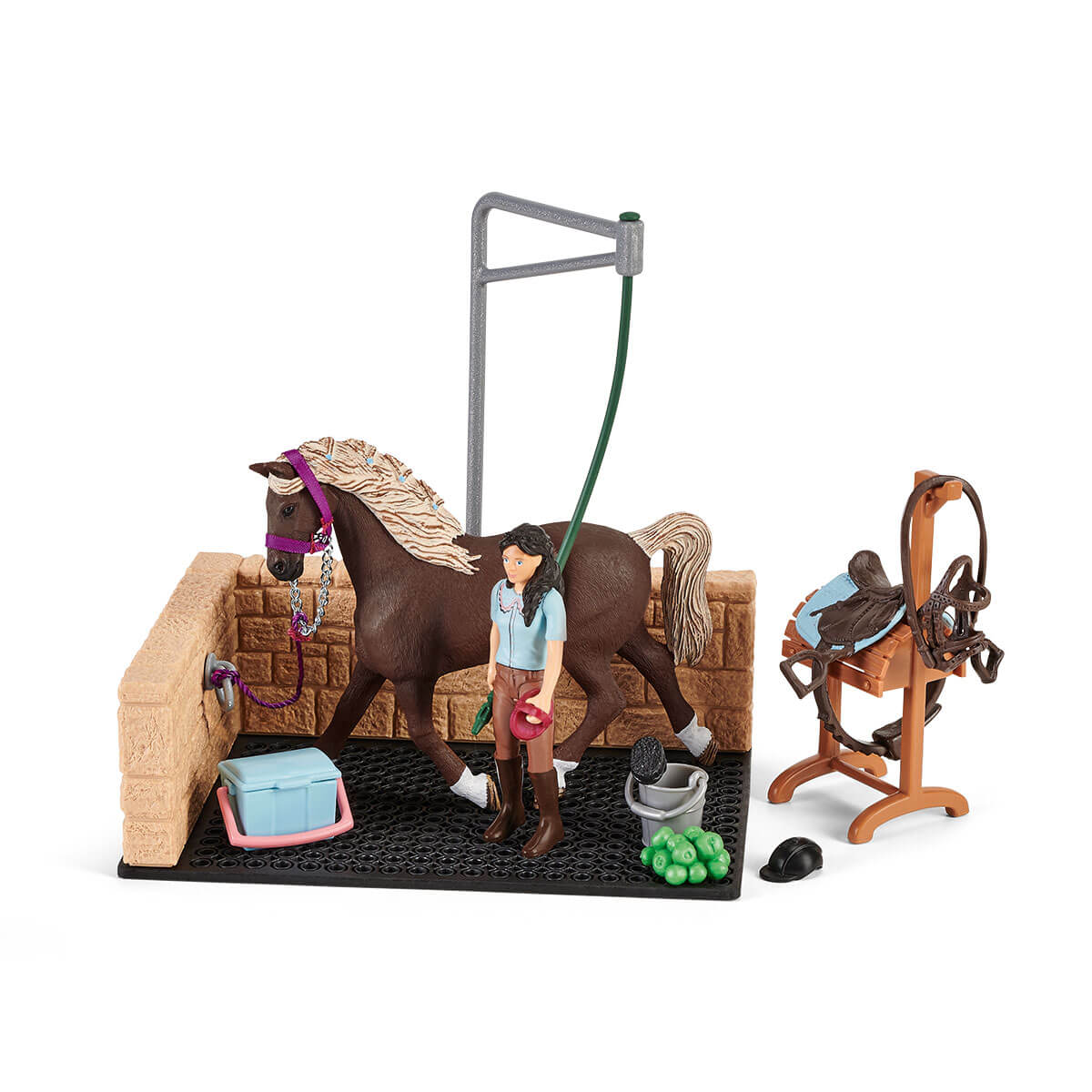 Schleich Horse Club Emily & Luna with Wash Bay