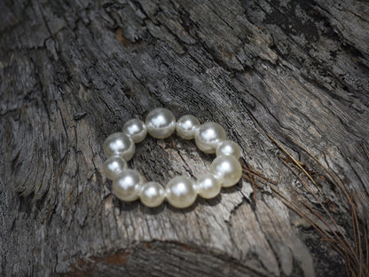 Large Pearl Bead Bun Holder