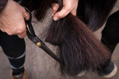 Hairy Pony Tail Trimming Scissors