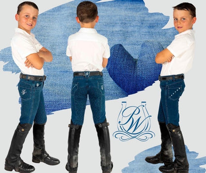 Peter Williams Boys Denim Jodphurs