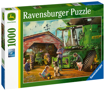 John Deere Then & Now Jigsaw Puzzle