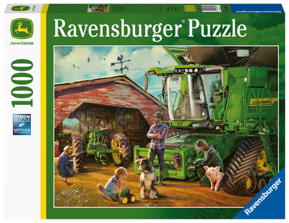 John Deere Then & Now Jigsaw Puzzle