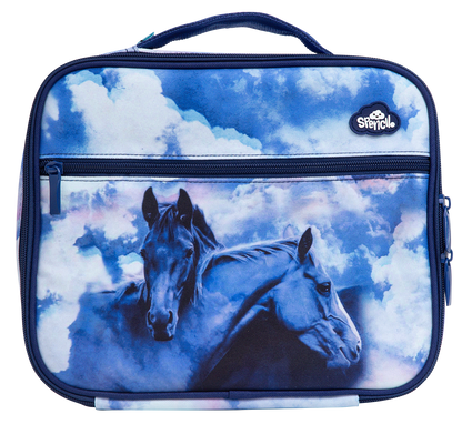 Spencil Sky Dancer Horses Big Kid Lunch Cooler with Chill Packs