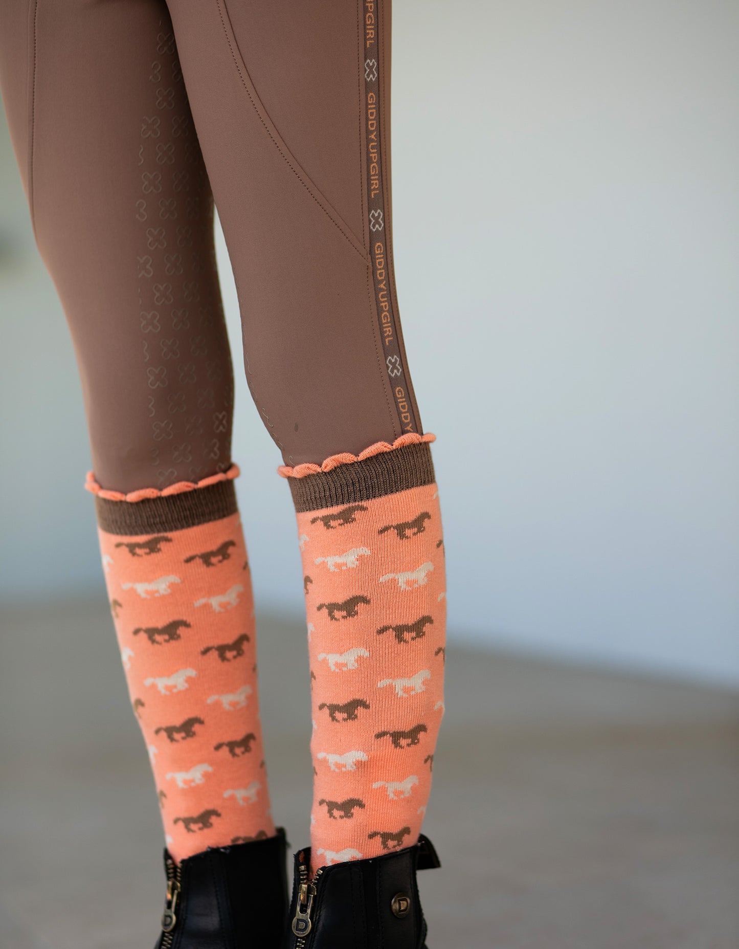 Giddyupgirl Olive Kids Riding Tights