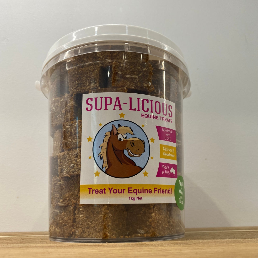 Supa-licious Apple & Oats Treats with Chia