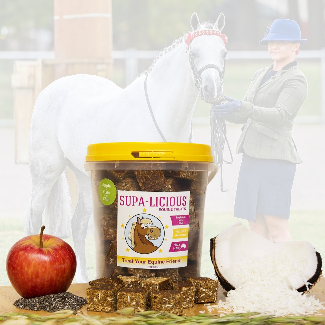 Supa-licious Apple & Oats Treats with Chia
