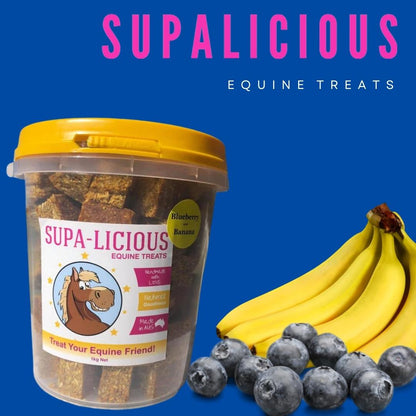 Supa-licious Banana & Blueberry Treats
