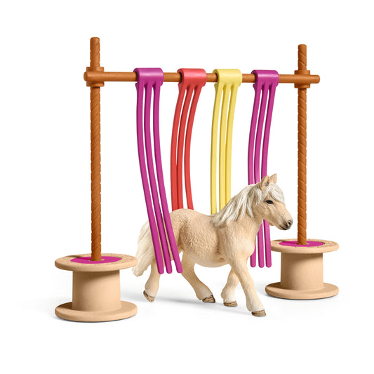 Schleich Pony Curtain Obstacle