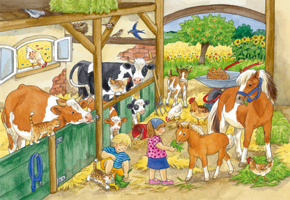 Merry Country Life Jigsaw Puzzle Pack